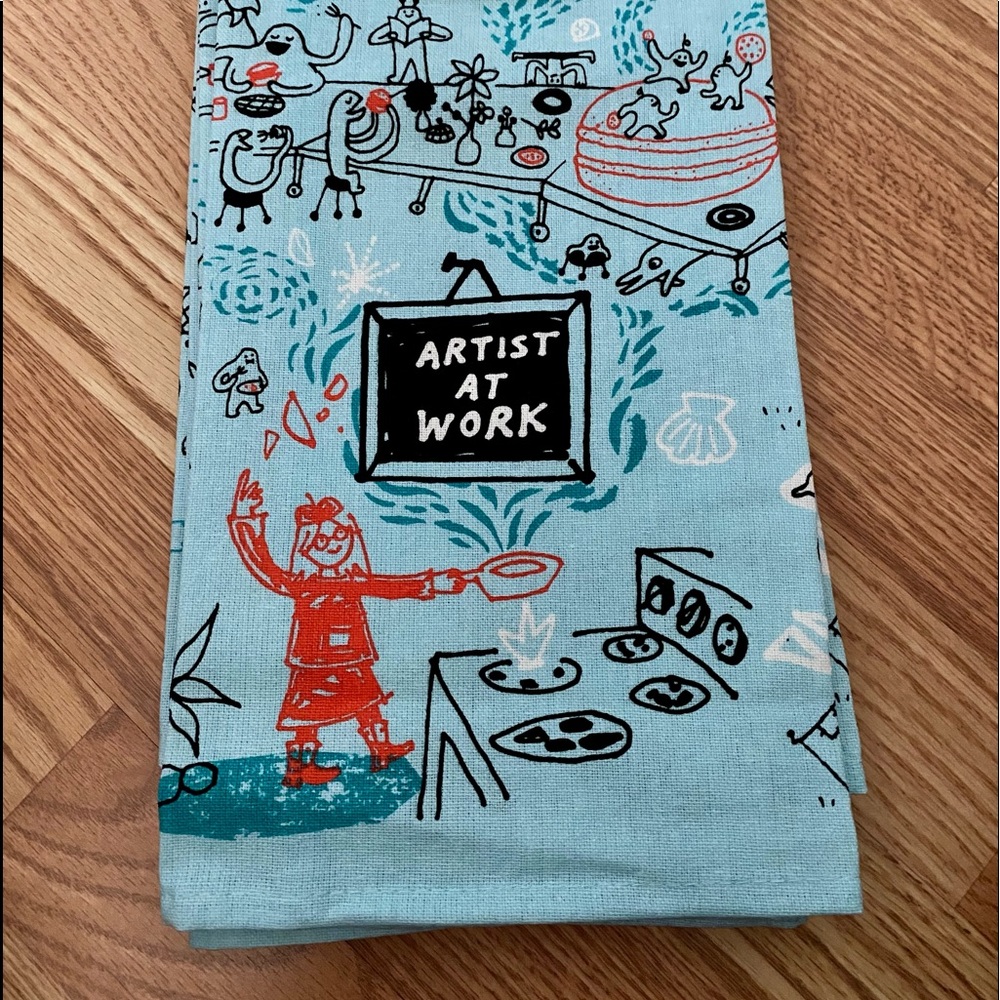 Blue Q Artist at Work Kitchen Towel